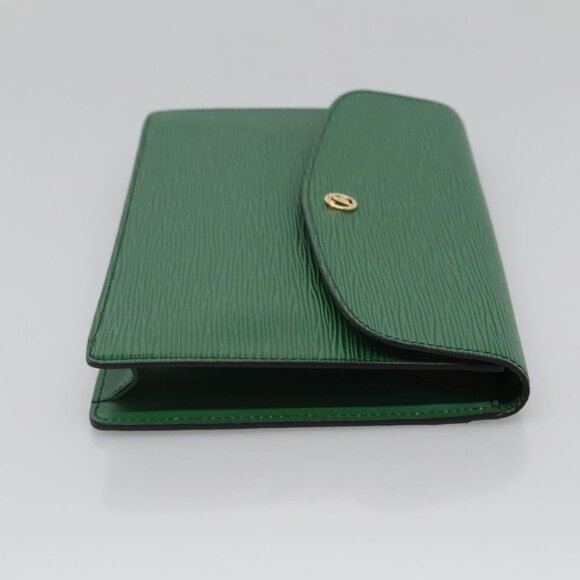 LOUIS VUITTON Epi Montaigne 27 Clutch Bag Green M52654 LV Auth 120494 - Picture 5 of 16